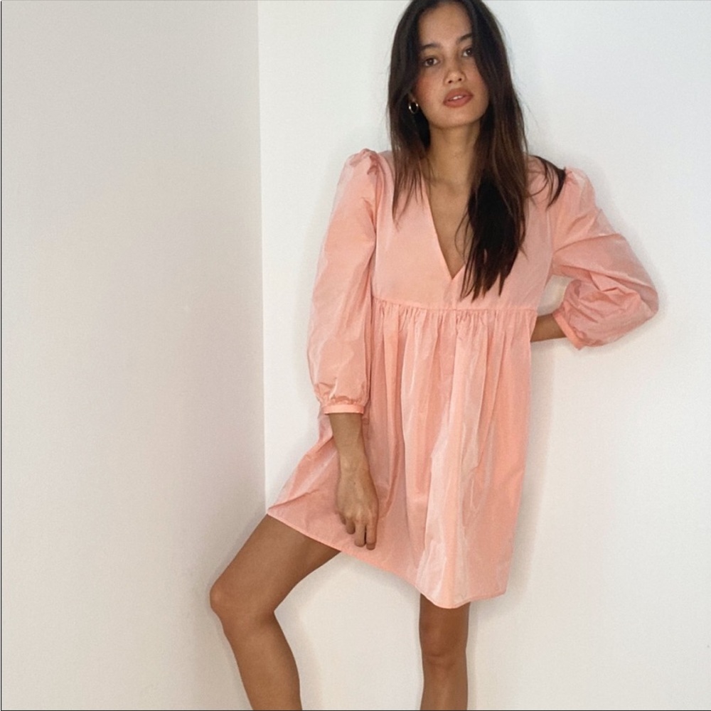 Sunday Best Pink Babydoll Dress